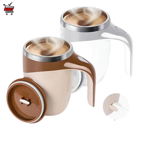 Caneca que mexe sozinha