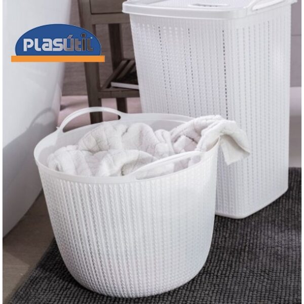 Cesta redonda de trama, 25L